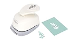 Bira Craft 1 inch Rock Fern Shape Lever Action Craft Punch for Paper Crafting Scrapbooking