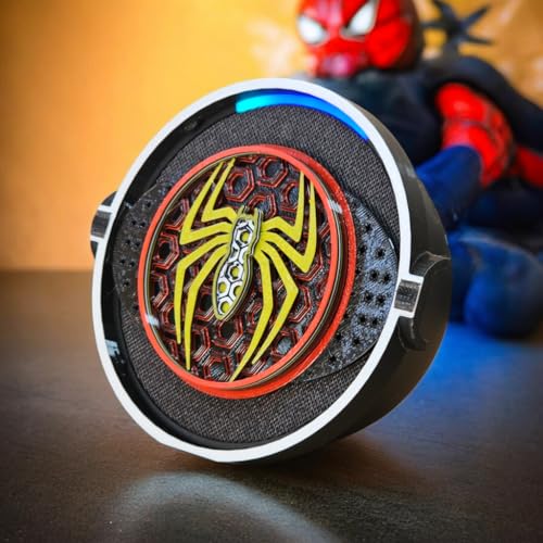 Suporte Alexa Echo POP Heróis - Pikapool, Deadpool, Wolverine, Superman, Homem Aranha, DC, Marvel -
