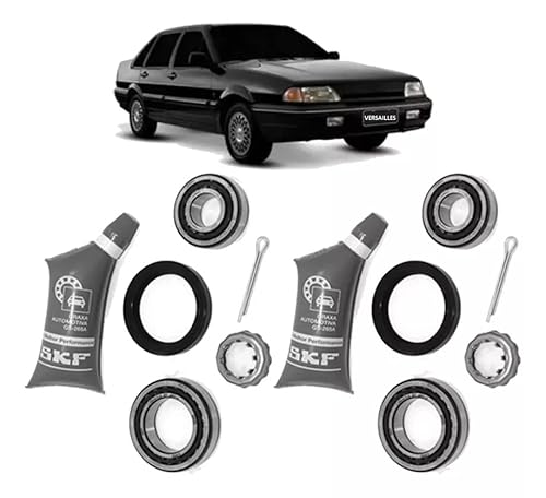 PAR KIT ROLAMENTO RODA TRASEIRA GOL PARATI VOYAGE SAVEIRO PASSAT SANTANA POLO CORDOBA IBIZA