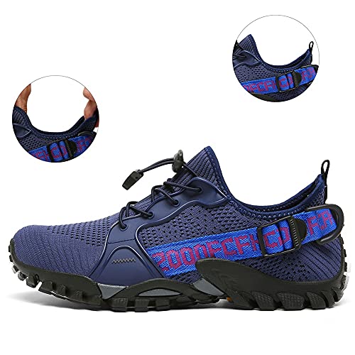 Image of ABAO Hiking Shoes Men Women Outdoor Sports Shoes Non-Slip Breathable Sneakers Low Top Walking Shoes for Outdoor Trailing Trekking Walking Climbing Travel Lightweight