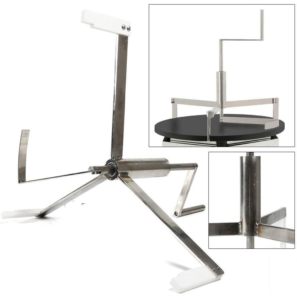 Crêpe-Verteilerwerkzeug, 40cm Pfannkuchenmacher Pizzateig Kochspreizer 304 Edelstahl Pfannkuchen Pizzateig Pfannkuchenmacher Werkzeug Für Küche RestaurantSilver,1