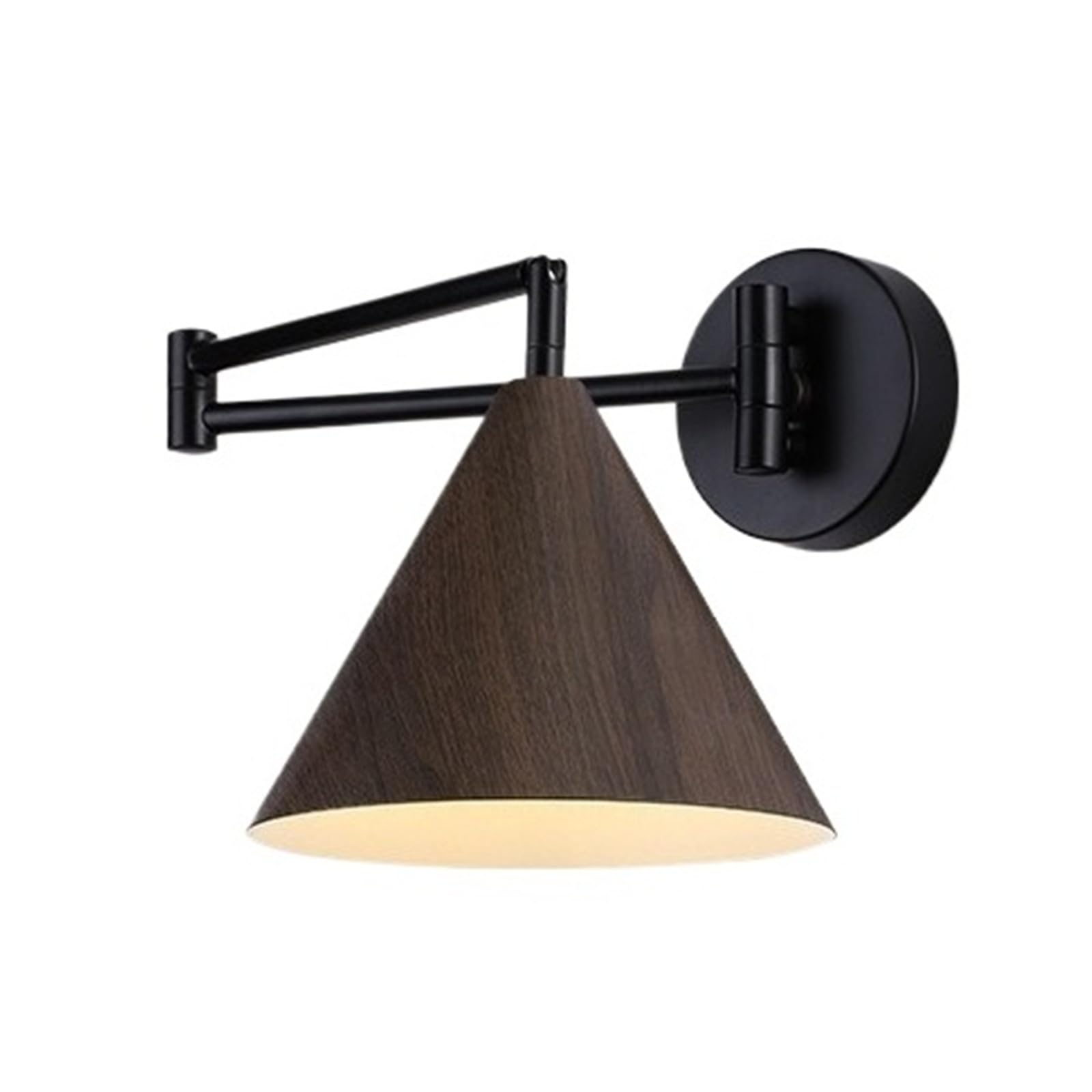Kexcftg White Light Creative Wall Light Cone Triangle Home Decoration Lamp Wabi Sabi Homestay Hotel Bedroom Corridor Staircase Sconce Led(,A -1)