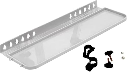 Miniatura 7 de B Baosity Bandeja de caballete desmontable, bandeja ligera para pinceles, bandeja de almacenamiento universal multiusos, fácil de instalar, color