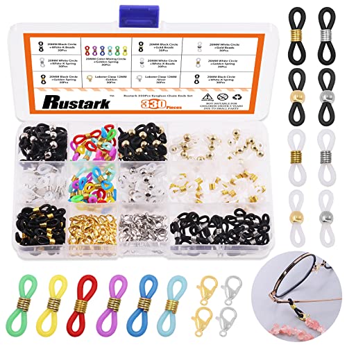 Rustark 330 Pcs DIY Chain Ends