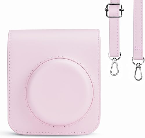 Rieibi - Estuche para cámara compatible con Fuji Instax Mini 12 - Funda de transporte para cámara instantánea Fujifilm Instax Mini 12 - Funda mini