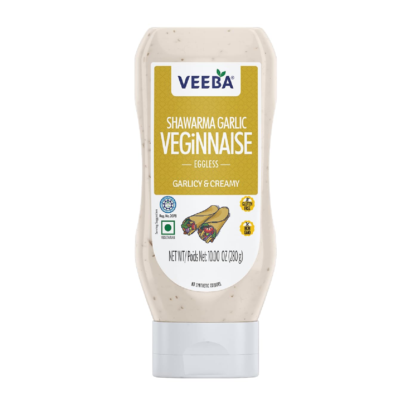 Veeba Shawarma Garlic Veginnaise Eggless, 300g