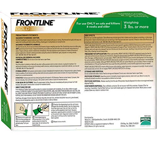 Frontline Gold for Cats (3 Month) - Image 3