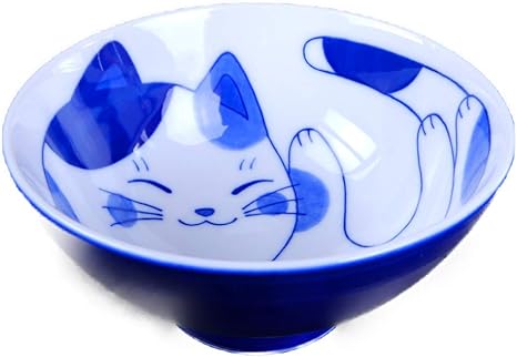 Amazon｜ねこちぐら ミケ 11.5cm ご飯茶碗 飯碗 子供 ごはん茶碗 