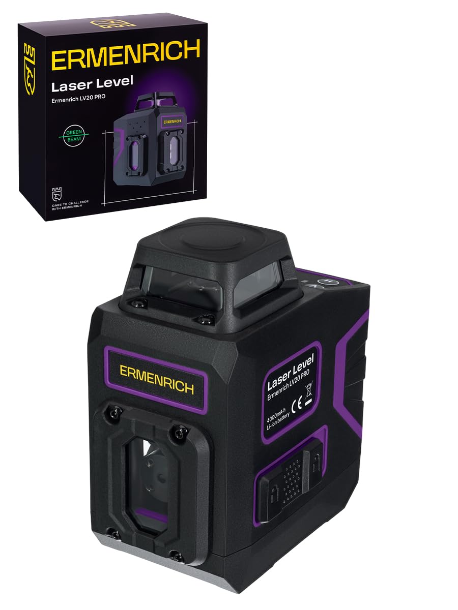 PRO LV20 Livella Laser Autolivellante Professionale 6 Linee