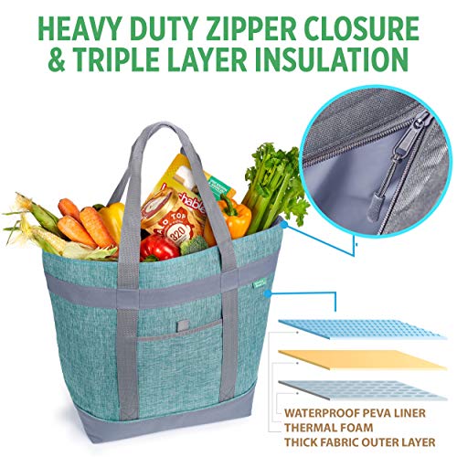 Creative Green Life Cooler Bag and Insulated Grocery Bags - image 6