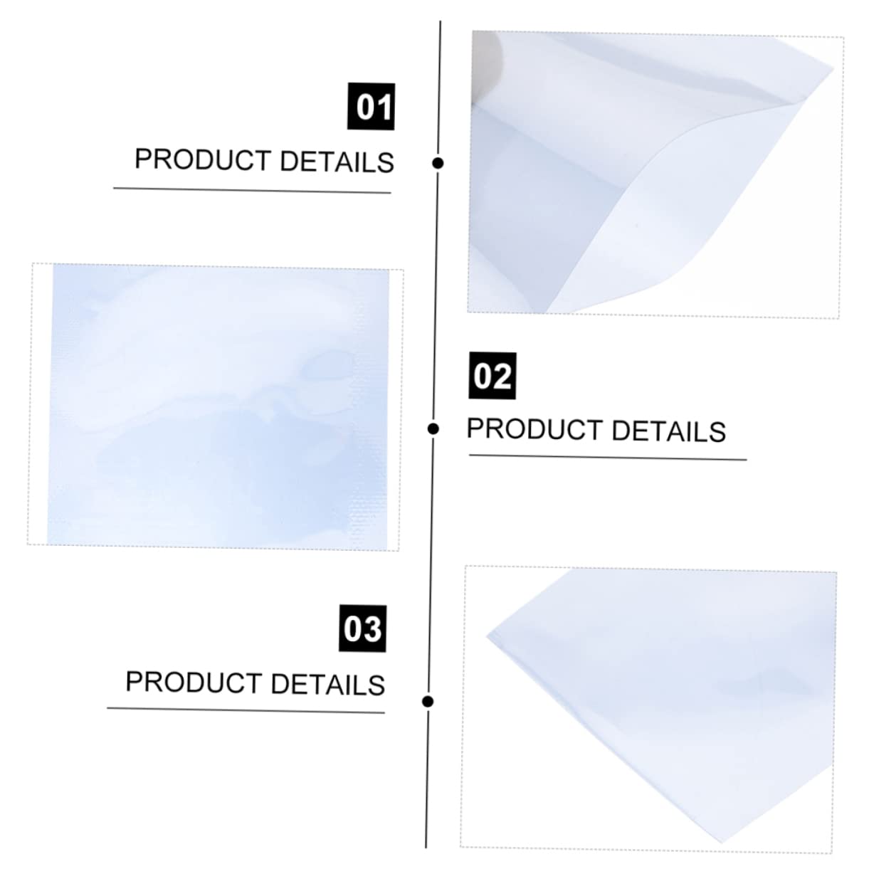 FUNOMOCYA Shielding Bag 200 Pcs Plastic Antistatic Bags Self-sealing 9x6cm Protecting Your Electronics