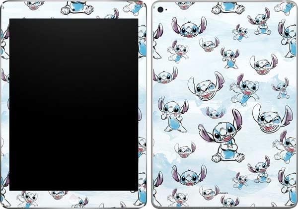 Skinit Decal Tablet Skin Compatible with iPad Air 2 - Officially Licensed Disney Lilo and Stitch Pattern Design