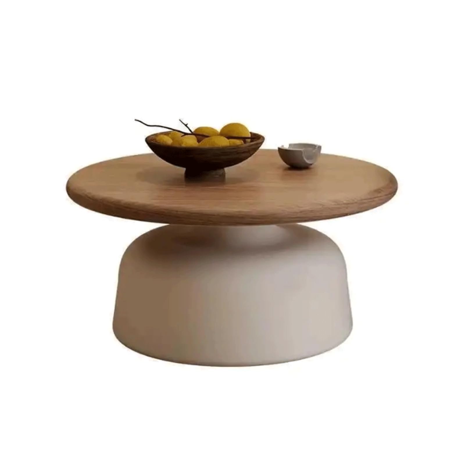 Table basse ronde moderne pour optimiser l'espace de votre appartement