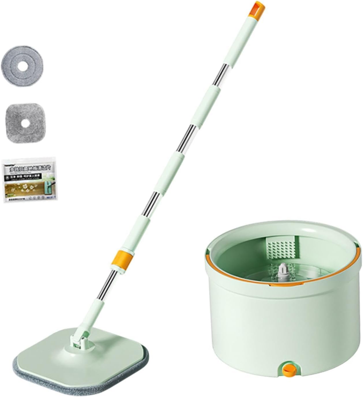 モップとバケツセットセットセットセットセットセットセットキッチンコーナーベースボードラミネートフロアクリーニング用のダーティウォータ