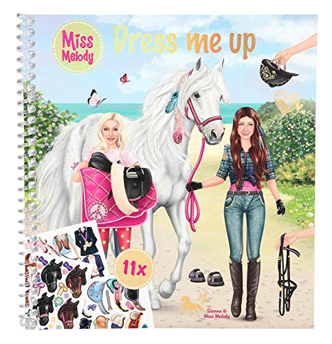 Preisvergleich Produktbild Depesche 10299 - Malbuch Dress me up Miss Melody