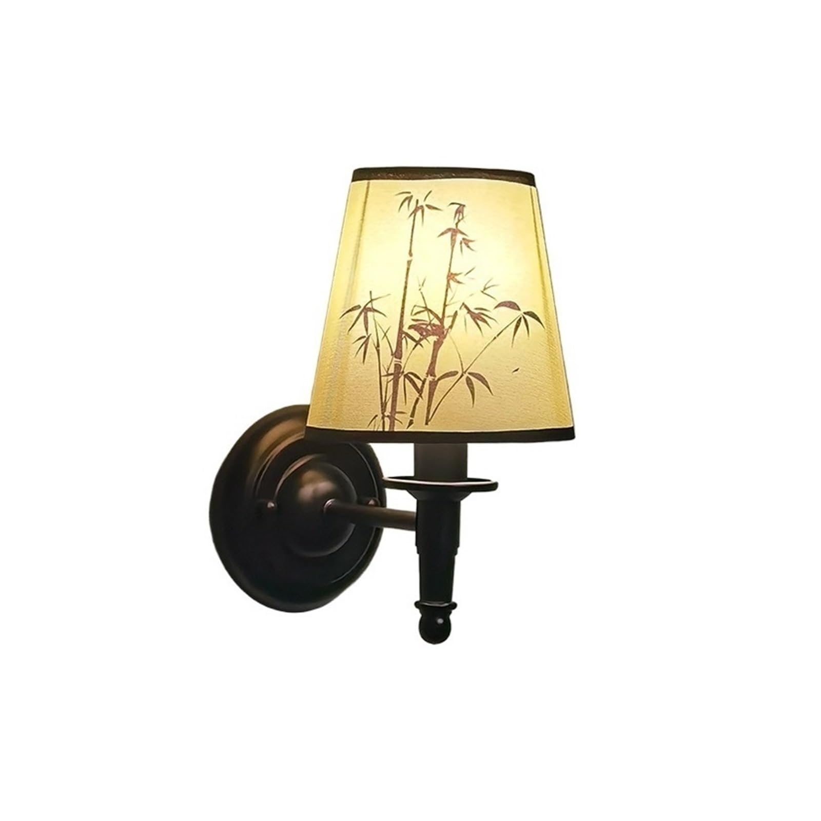 Yinj9562fg Living Room Living Room Hotel Ancient Style Wall Lamp Creative Ink Painting Pattern Decorative Lamps Decor
