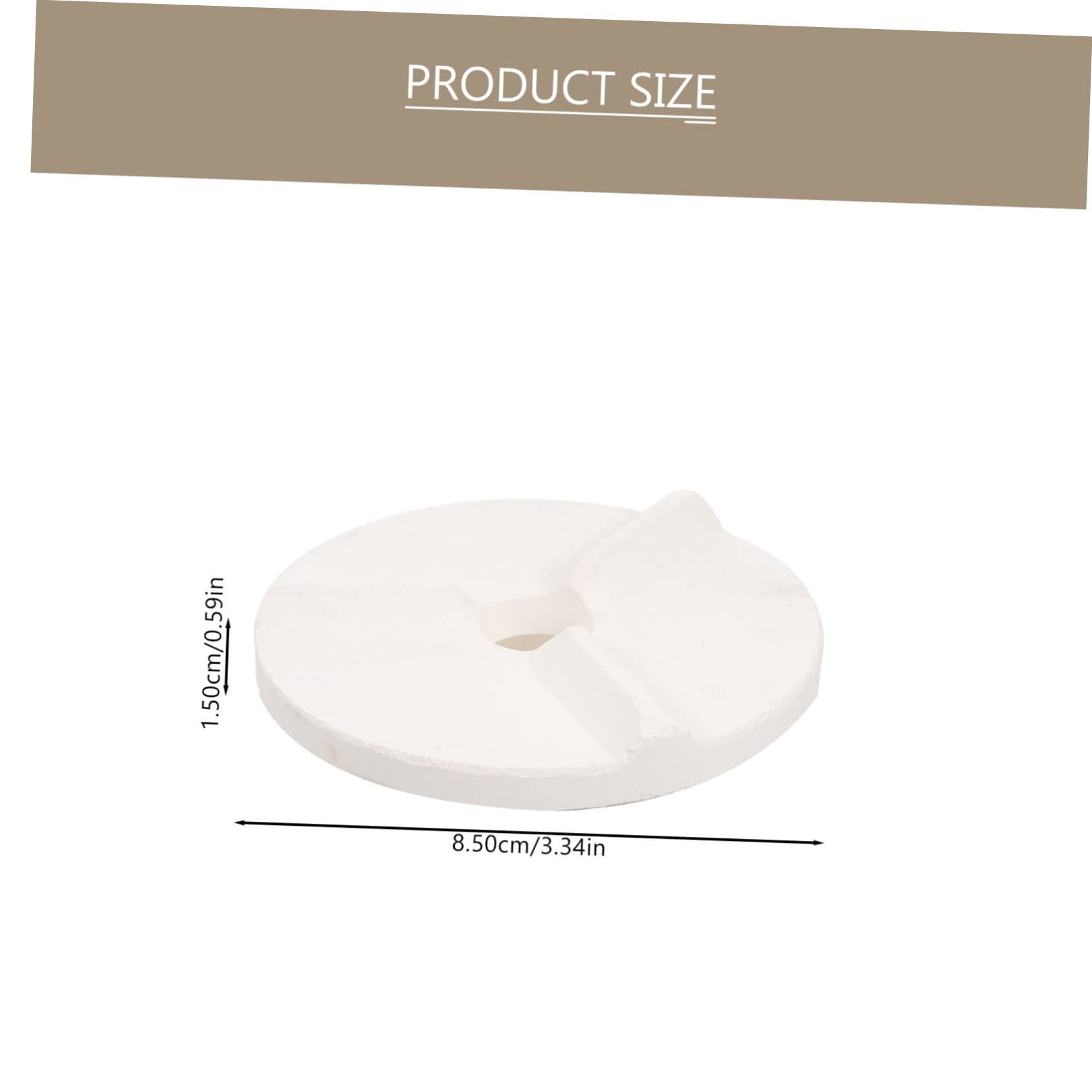 ERINGOGO 4pcs Kiln Gasket Pottery Kiln Mat Refractory Support Firing Mat Ceramic Crafts Tools High-Temperature