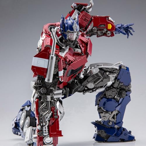 Image of Transformers by YoloPark Bumblebee The Movie Earth Mode Optimus Prime Model Kit,Includes 37 Movable Parts,809 Individual Parts to Assemble,Great Gift for Kids Aged 15 Years and up