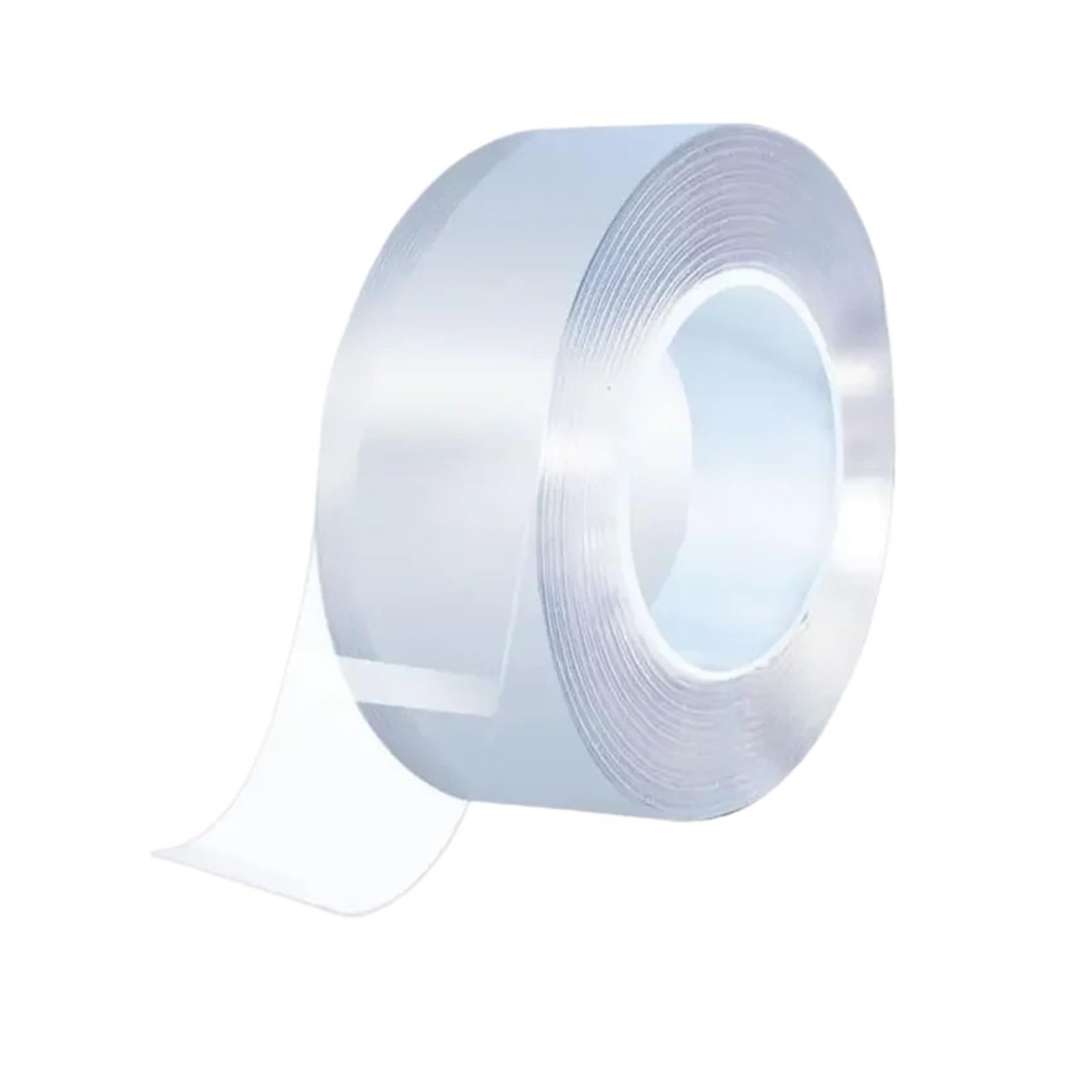 Nastro Biadesivo Super Resistente, Trasparente, Riutilizzabile, Impermeabile, Lavabile, for casa, Cucina, Bagno, Adesivo(5m,10mm)