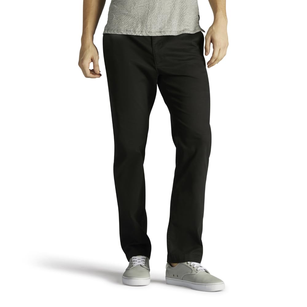 Men's Extreme Motion Flat Front Slim Straight Pant