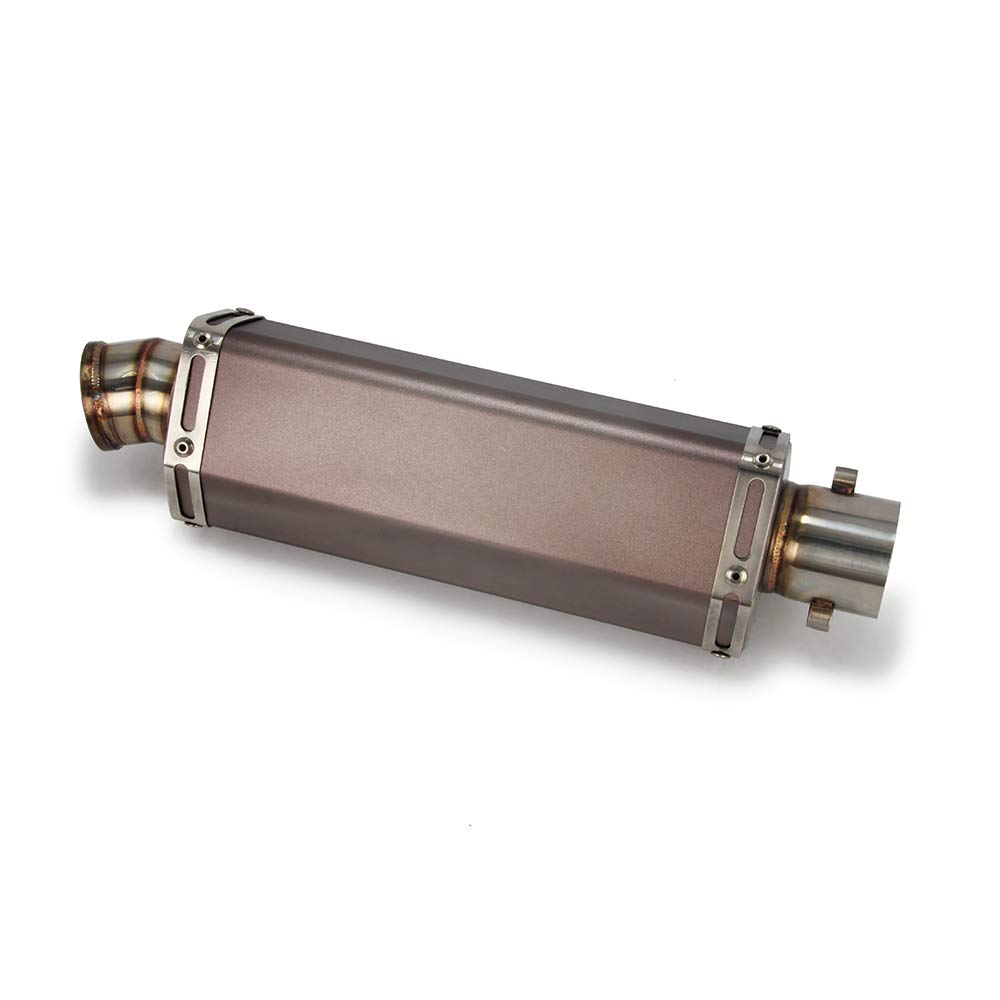 Silenciador de Escape ATV 38-51 mm Universal para Raptor Wolverine Grizzly RZR for Polaris for Can-Am CFMOTO ATV UTV SSV Quad