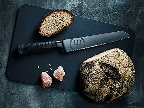 Image of Wusthof Performer 9 inch Double Serrated Bread Knife, Black, Large