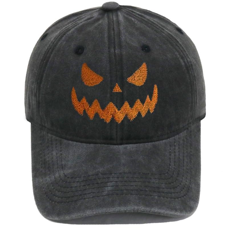 LIXIASM Halloween Gorra Béisbol para Volvo XC60 Recharge 2018-2023, Algodón Ajustable Trasera, Gorra de Coche de Carreras, D-One Size