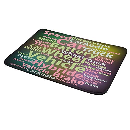 Tapis de douche super water absorption à séchage rapide lavable
