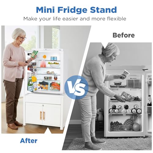 Image of Laundry Pedestal for Washer and Dryer 700LBS Capacity(White) | Heavy Duty Shock-Proof Washer Stands, Washer and Dryer Stand with Pull-Out Shelf Hidden Storage Drainage