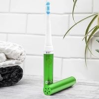 Vista 21 de Cepillo de dientes eléctrico Pop Sonic (plata metálica) – Cepillos de dientes de viaje con batería AAA Cepillos de dientes eléctricos para niños