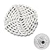Huayue 1pcs Cadena para Bicicleta, 116 Eslabones Cadena de Bicicleta de 6/7/8 Velocidades, Cadena MTB 6v/7v/8v, Cadena de Cambio de Acero Inoxidable para Bicicleta de Carretera o Montaña (Plateada)