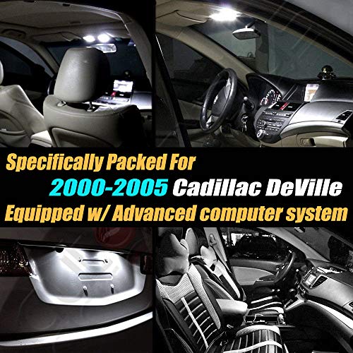 Kit de 12 luces LED para interior de auto 6000K Canbus miniatura 2