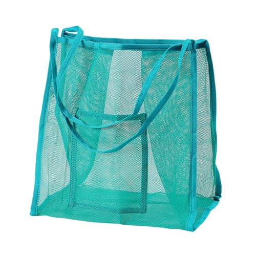 Mesh Beach Tote Stylish Swim Bag for Picnic Holidays Swimming Pools Gym Grocery