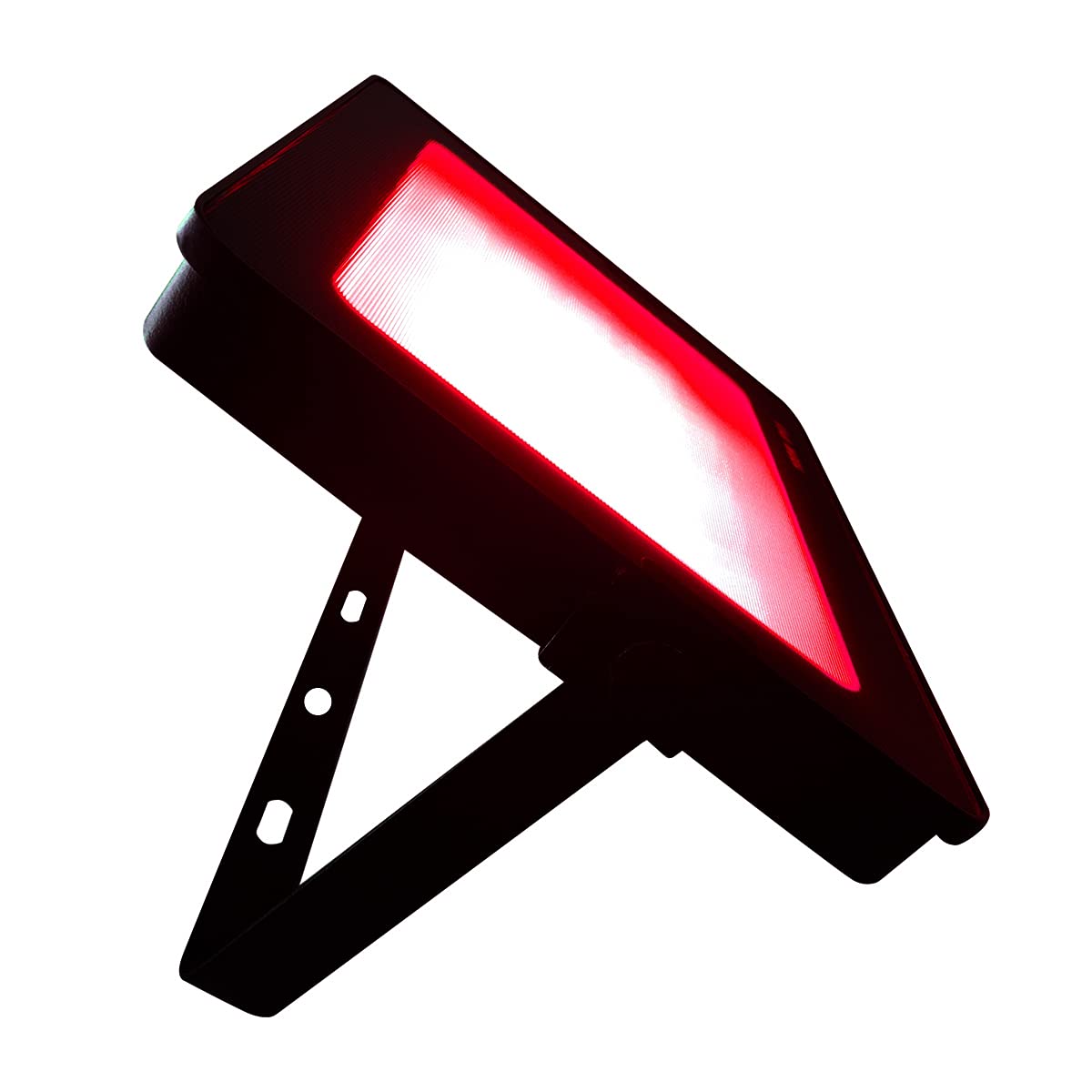 G.W.S® 50W Infinity Black Casing Outdoor IP65 Waterproof LED Floodlight Energy Saving Security Light Red Colour