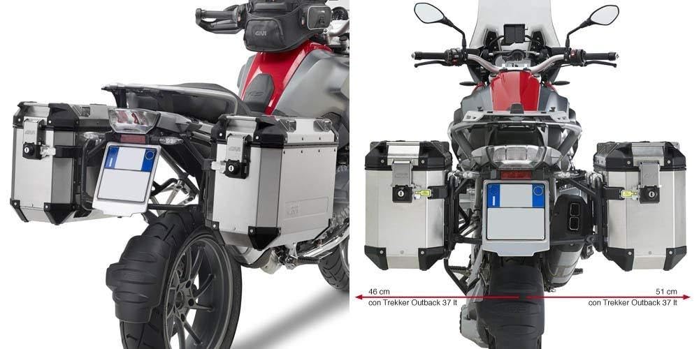 Givi PL5108CAM - Portaequipajes lateral Monokey Outback para BMW R 1200 GS 2013