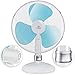 Produktbild KESSER® - Tischventilator 30cm Ventilator mit 3-Leistungsstufen | Leise Betrieb | Oszillation ca. 85° | Neigungswinkel 30° | Windmaschine | Luftkühler | Geringes Betriebsgeräusch Weiß