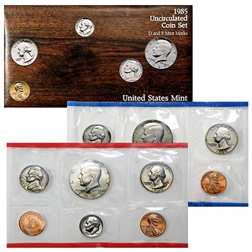 1985 United States Mint Set - Sealed 10 Coin Set Uncirculated