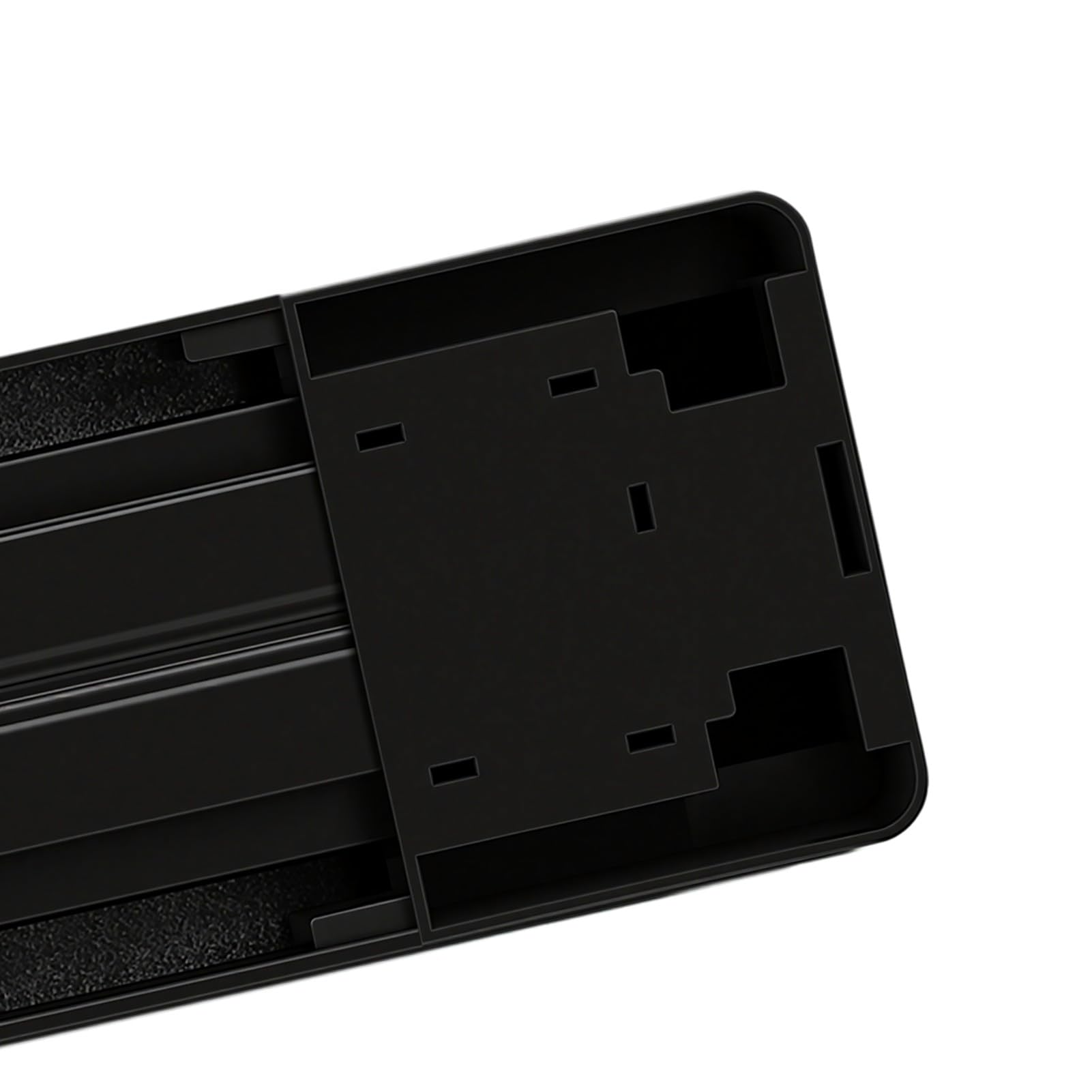 Eujgoov Ciabatta A Binario da 40 Cm Presa Sotto Armadio con Presa A 2 Poli e Porte USB A USB C per Cucina Domestica Ufficio