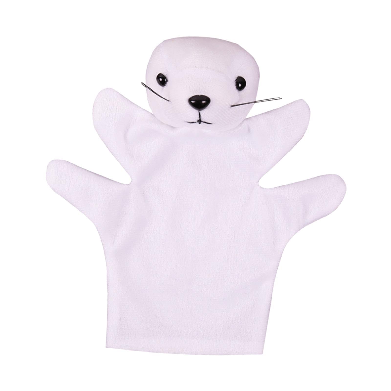 CALANDIS™ Hand Puppets Plush Make Your Own Puppets Finger Puppets Toy for Storytelling sea Lion-image-26