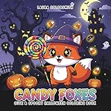 Photo Gallery candy foxes - cute & spooky halloween coloring book: 40+ fun pages of candy-loving foxes in halloween costumes | bold outlines perfect for children’s coloring fun Photo Gallery candy foxes - cute & spooky halloween coloring book: 40+ fun pages of candy-loving foxes in halloween costumes | bold outlines perfect for children’s coloring fun