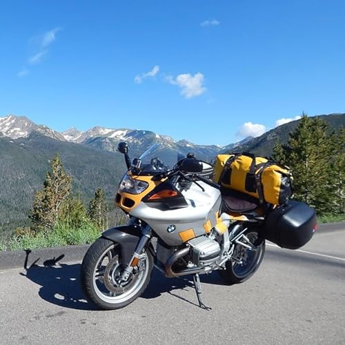 Ayaport Correias de bagagem de motocicleta elásticas ajustáveis com clipes para fixação (2)