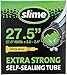 Slime 30076 Self-Sealing Smart Tube, Presta Valve (27.5 x 2.0-2.4")