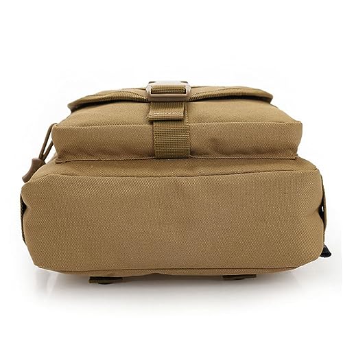 Multifunctional Outdoor Tactical Shoulder Bag Small Crossbody Messenger Bag for Men and Women for Camping and Hiking Random Color2