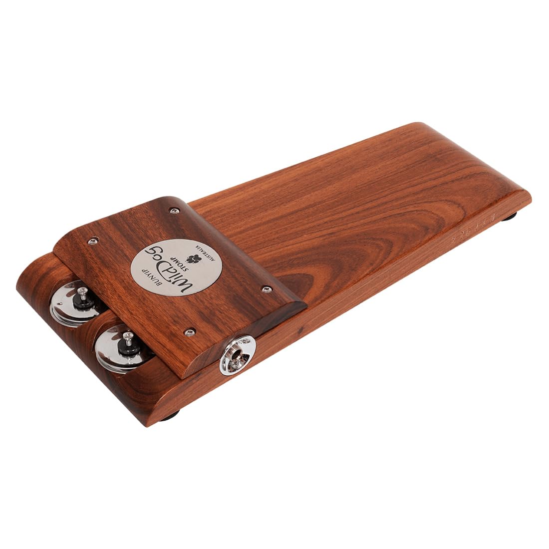 Wild Dog Bunyip Stomp Box mit Tamburin-Jingles
