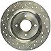 StopTech 127.42014L Sport Drilled/Slotted Brake Rotor (Rear Left), 1 Pack