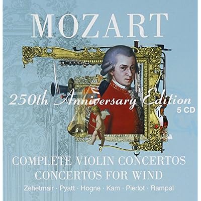 Mozart: 250th Anniversary Edition, Complete Violin Concertos & Concertos For Wind