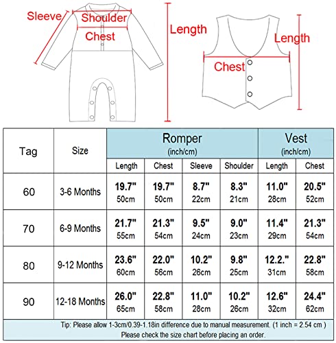 mintgreen Baby Junge Formell Träger Anzug mit Hut, Hellgrau – Bild 6