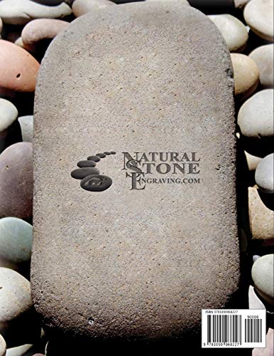 Image of The Art Process and Technique of Natural Stone Engraving: Stone Engraving NEW BLACK AND WHITE