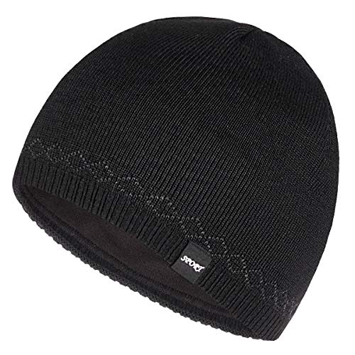 Bodvera Mens Winter Beanie Hat Warm Knit Cuffed Plain Toboggan Ski Skull Cap (3 Patterns) #TOP24