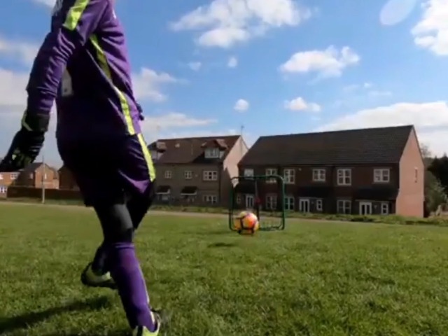 Crazy Catch Upstart Double Trouble - Football Rebound Net - Double